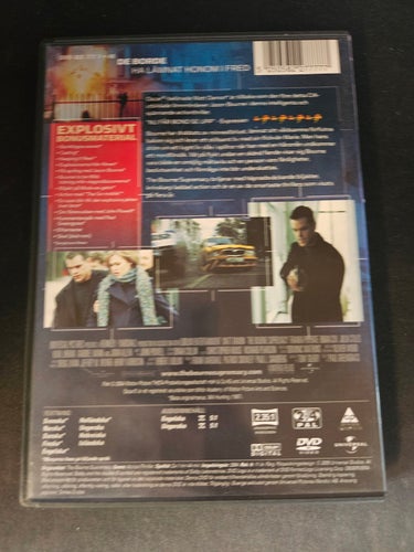 The Bourne Supremacy - Matt Damon - DVD (Svensk Tal)