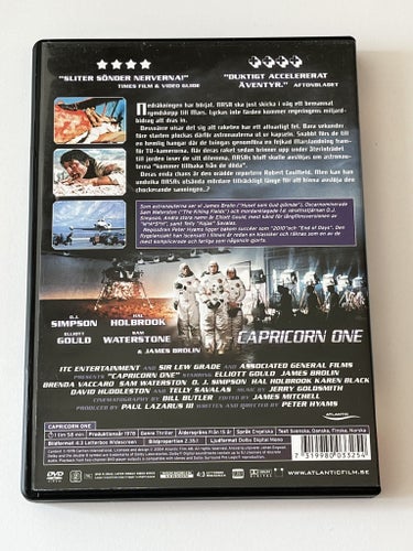Capricorn one (Elliott Gould & O.J. Simpson, 1978). Beg. DVD
