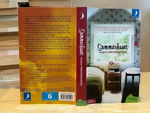 Sommarhuset av Anna Fredriksson, bok, Very good plus