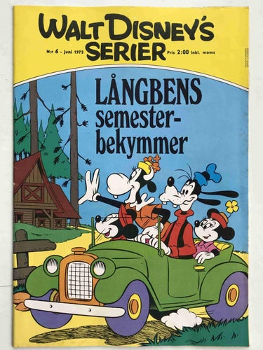 Walt Disney´s Serier - 1972:6 VF