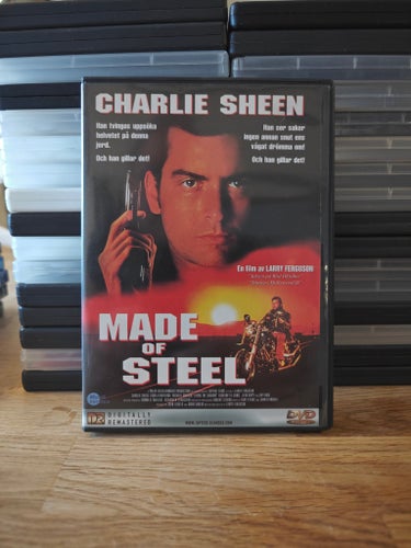 Made Of Steel - DVD Med Charlie Sheen, Michael Madsen och Linda Fiorentino OOP.!