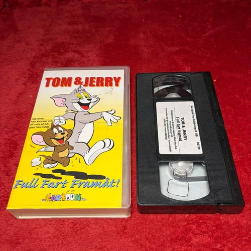 Tom & Jerry - Full fart framåt, VHS! (Svensksåld)