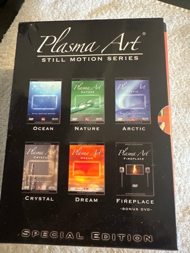 Plasma Art Still Motion Series Special Edition DVD Box