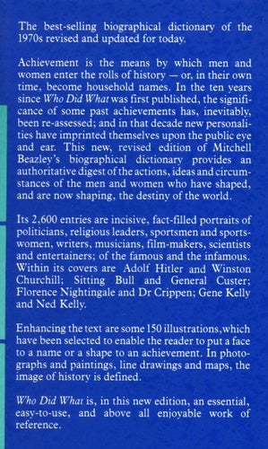 Who did what – illustrated biographical dictionary (historical persons)