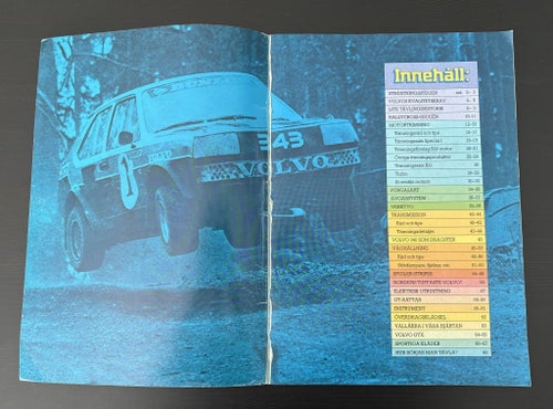 VOLVO R-SPORT KATALOGEN - Publicerad 1982