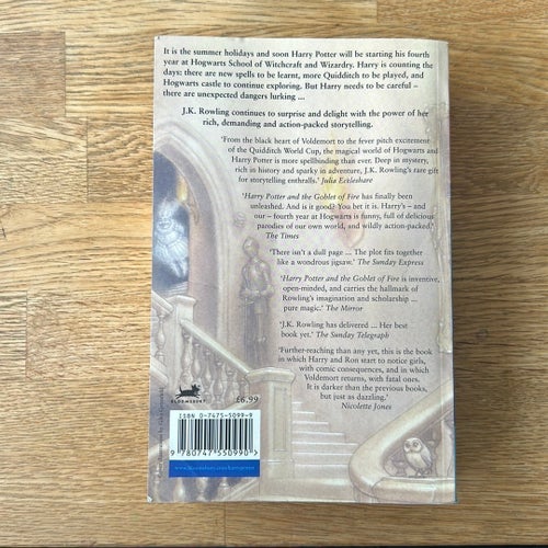Harry Potter and the Goblet of Fire av J.K. Rowling, 2000