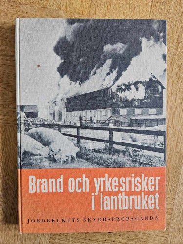 Brand och yrkesrisker i lantbruket 1962