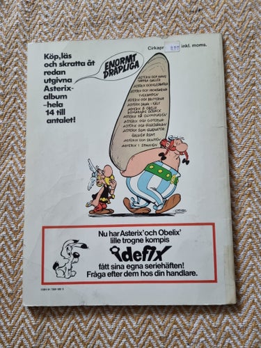 Asterix drar i fält, 1974