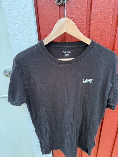 Vans svart t-shirt, storlek MEDIUM