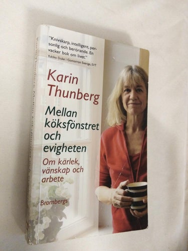 Mellan köksfönstret och evigheten om kärlek vänskap och arbete av Karin Thunberg