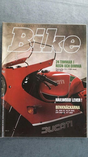 Bike nr 12 1984: Ducati 900 Mike Hailwood Replica, Yamaha FJ 1100 vs RD 500 LC
