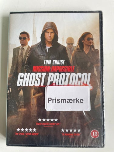 Mission: Impossible - Ghost Protocol (DVD). Fabriksforseglet