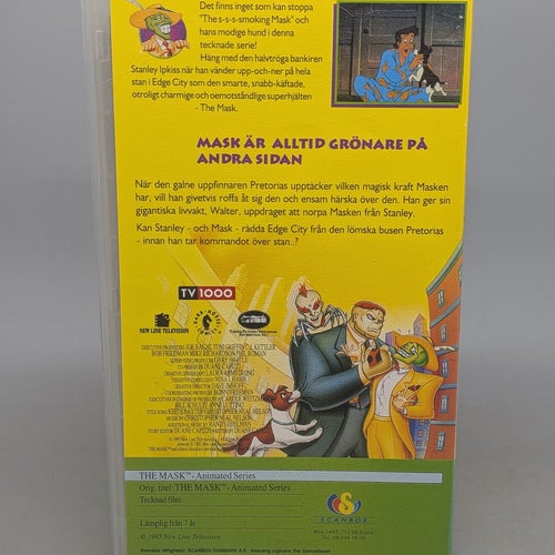 The Mask Vol 1 - Svenskt tal - Promotion Kassett - VHS