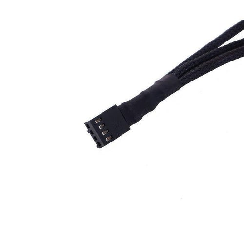 Splitter för PWM-fläktar,1x4-pin ha till 1x4-pin och 2x3pin