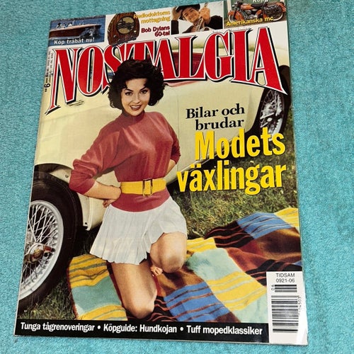 Tidningen Nostalgia nr 6 år 2000