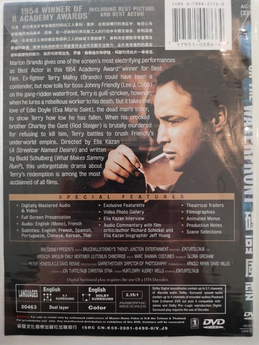 On the waterfront (1954) Elia Kazan med Marlon Brando och Rod Steiger.