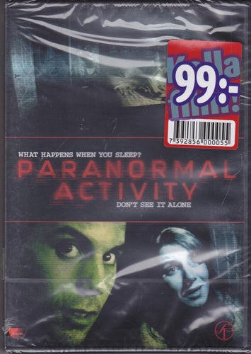 DVD / Paranormal Activity / Katie Featherston, Amber Armstrong / Ny & Inplastad