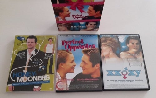 Trippel DVD Komedi Box / The Honey Mooner's / Perfect Opposites / XXOXY