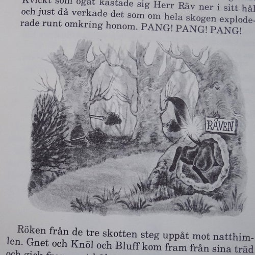 Roald Dahl - Den fantastiska räven. 1976. 1 upplaga