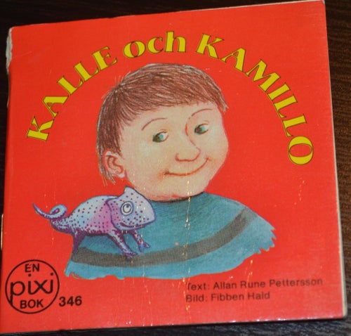 Äldre Pixibok Kalle och Kamillo