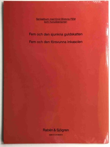 Fem - 1. Fem och den försvunna Inkasolen. NM