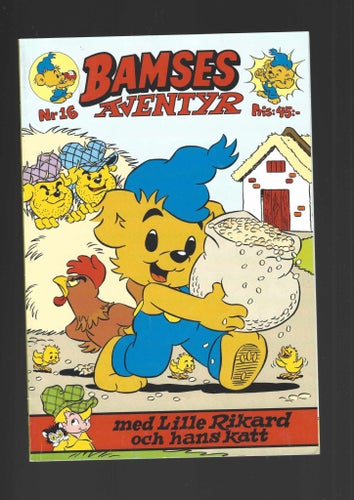 Bamse Äventyr 16 skick vf