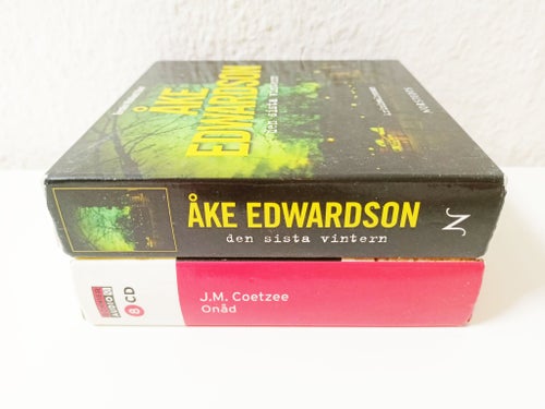 2st Ljudböcker Manliga Författare 20CD Coetzee Edwardson Den Sista Vintern mfl