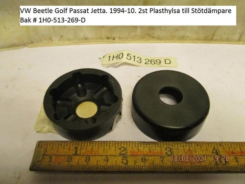 VW Beetle Golf Passat Jetta 1994-10. 2 Plasthylsa,Stötdämpare Bak # 1H0513269D