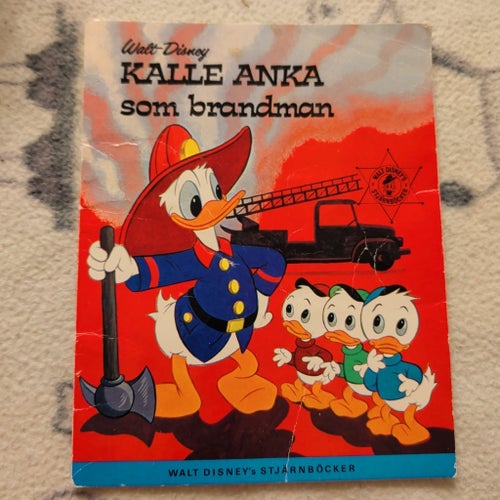 Kalle Anka som brandman, Walt Disney, 1971