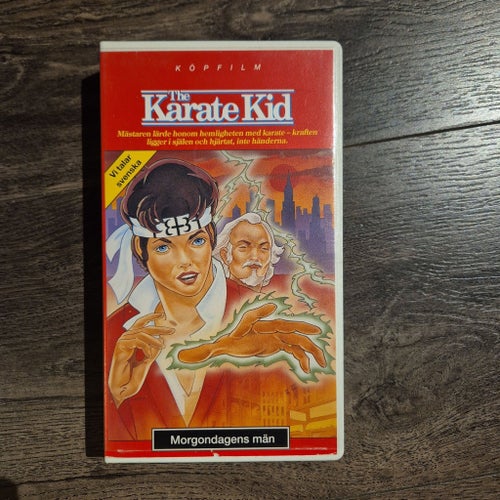 The Karate Kid VHS (Svenskt tal)