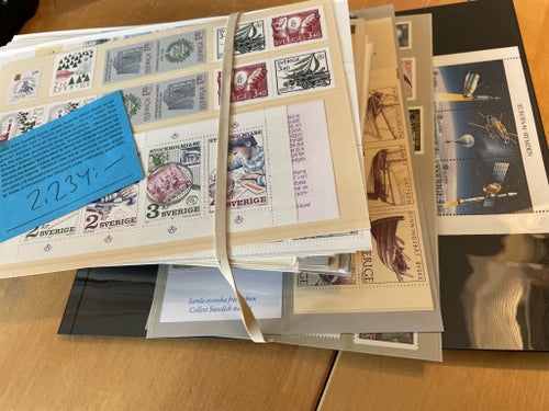 xx lot på PFA-blad. Nominal 2.234kr.