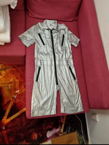 Lover's Rock silverfärgad jumpsuit