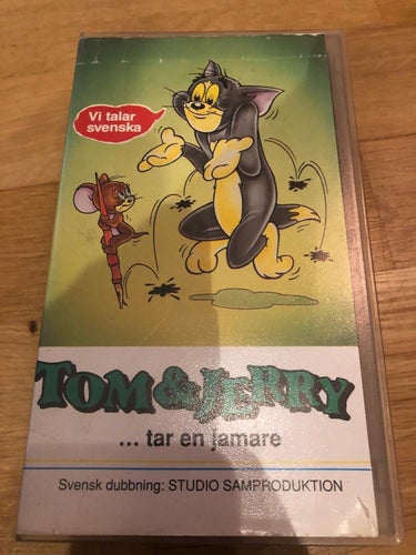 TOm & Jerry tar en jamare - VHS
