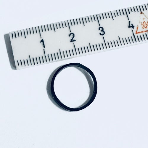 100st Gummiband / Hårsnoddar - SVART