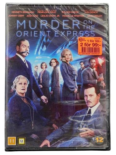 Murder On The Orient Express, DVD NY