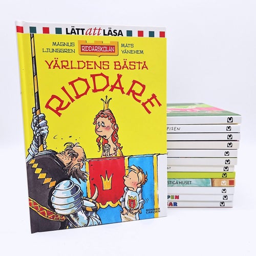 Lätt att läsa - 13 böcker - bokpaket