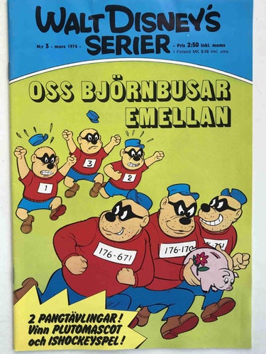 Walt Disney´s Serier - 1974:3 FN-VF
