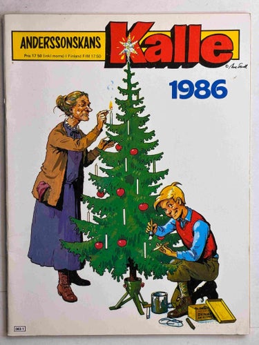 Anderssonskans Kalle Julalbum 1986: FN-VF
