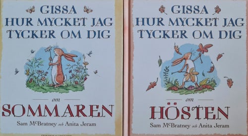 Gissa hur mycket jag tycker om dig - Sommaren och Hösten (2 böcker)