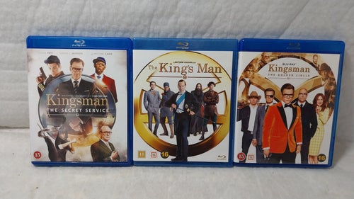 Kingsman The Secret Service Golden Circle The King's Man Blu-ray