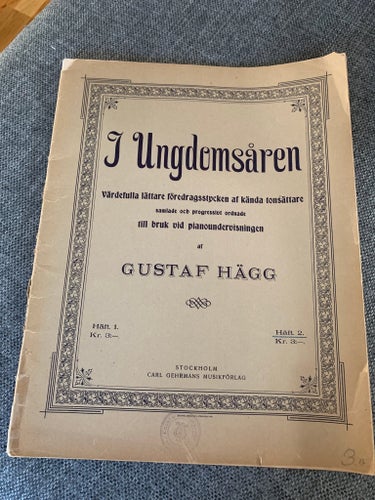 I Ungdomsåren av Gustaf Hägg, Häft. 2