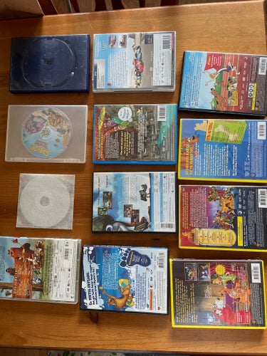 DVD-filmer: Scooby-Doo, Bilar, Boog & Elliot, Toy Story 2, med mera - 14 filmer