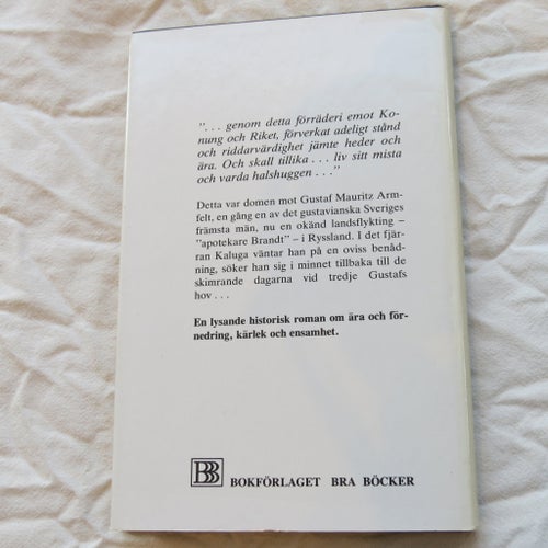 Apotekare Brandts sista år av Cecilia Sidenbladh, 1980
