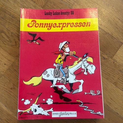 Lucky Lukes äventyr 58: Ponnyexpressen