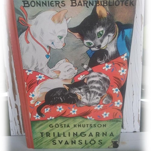 Trillingarna Svanslös Pelle Svanslös barnbok Gösta Knutsson 1978