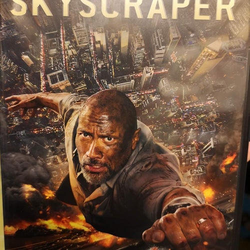 DVD Skyscraper Dwayne Johnson TOPPSKICK