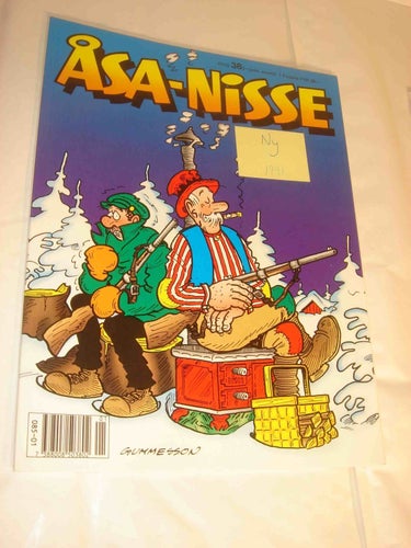 ÅSA-NISSE 1991 JULALBUM NY OLÄST