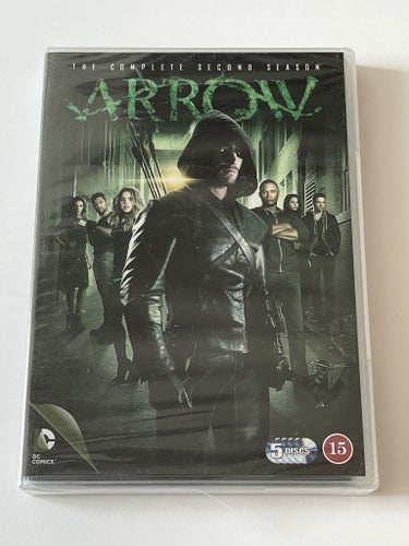 Arrow - The complete second season. Inplastad DVD