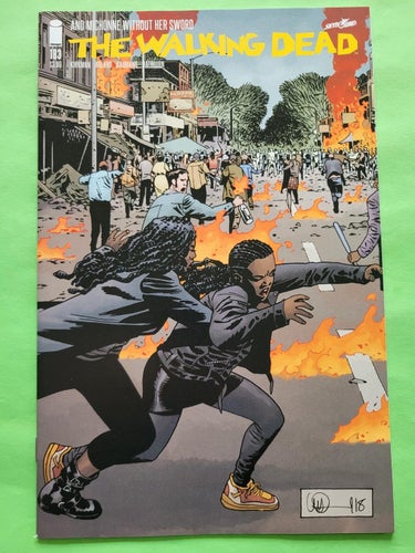 The Walking dead nr 183 - And Michonne without her sword