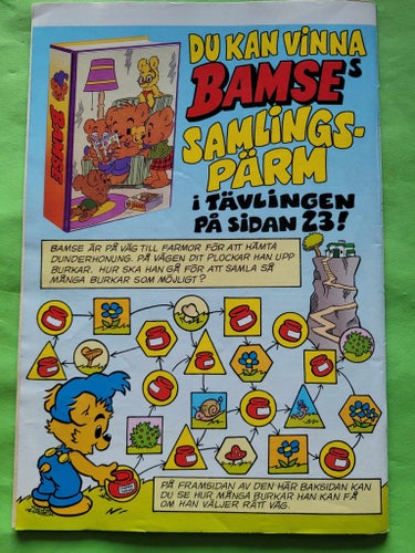 Bamse nr 8 från 2001